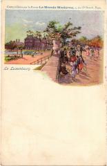 Paris Le Luxembourg Litho