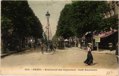 Paris 9e Bd des Capucines Café Americain à Paris 9e
