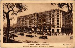 Paris 9e Hotel Ambassador à Paris 9e