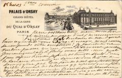 Paris 7e Palais d'Orsay Grand Hotel à Paris 7e