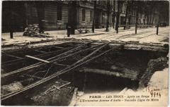 Paris Les Trous Avenue d'Antin Nouvelle ligne du métro