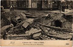 Paris Orage du 15 juin Bd Haussmann
