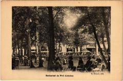 Carte postale ancienne Restaurant du Pré Catelan
                                                                     à Paris
                                