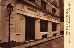 Paris 5e 9, rue Chapollion Bar des Nocatambules -
																					75005 Paris 5e
																			