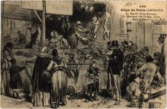 Paris Commune 1870 Marché Saint-Germain marchand de chiens, chats