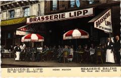 Paris 6e 151, Bd Saint-Gerain Brasserie Lipp à Paris 6e