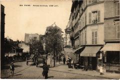 Avenue de Clichy à Paris 17e