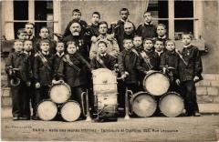 Asile des jeunes Infirmes - Tambours et Clairons - Rue Lecourbe -
																					75015 Paris 15e
																			