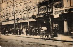 Avenue de Clichy -
																					75017 Paris 17e
																			