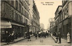 Rue des Epinettes à Paris 17e