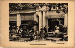 Carte postale ancienne Restaurant du Pré-Catelan
                                                                     à Paris
                                