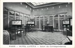 Paris 6e Hotel Lutétia Salon de Correspondance à Paris 6e
