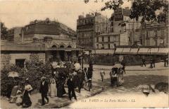 Carte postale ancienne La Porte Maillot
                                                                     à Paris 17e
                                