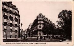 Le Boulevard de Courcelles - La Rue Legendre à Paris 17e