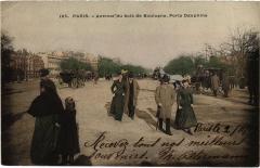 Avenue du bois de Boulogne - Porte Dauphine à Paris 16e
