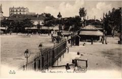 Carte postale ancienne Porte de Saint-Cloud
                                                                     à Paris 16e
                                