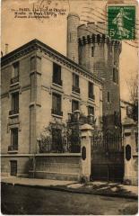 Carte postale ancienne La Tour de l'Ancien Moulin de Passy
                                                                     à Paris 16e
                                