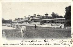 Carte postale ancienne Longchamps
                                                                     à Paris 16e
                                