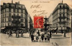 Carte postale ancienne Place Rambouillet
                                                                     à Paris 12e
                                