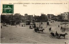 Carte postale ancienne Vue générale prise de la Porte Champerret
                                                                     à Paris 17e
                                