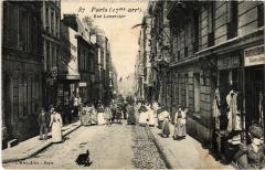 Rue Lemercier à Paris 17e