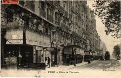 Paris 12e Cours de Vincennes à Paris 12e