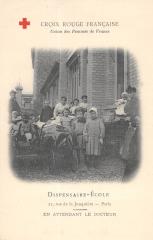 Dispensaire-Ecole - Rue de la Jonquière - En attendant le docteur -
																					75017 Paris 17e
																			