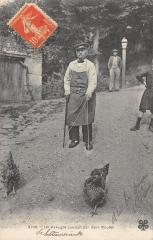 Env.de Tours - Chateaubriant - Un Aveugle Conduit Par Deux Poules -
																					37200 Tours
																			