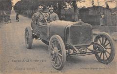 Circuit De La Sarthe 1906 - Automobile - Descente De Bouloire à Bouloire