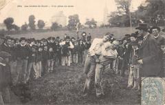 Les Luttes De Scaer - Une Prise De Lutte -
													29 Finistère
												