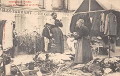 Croquis De Foire - Marchande Devant Le Restaurant Du Coq Hardi -
													16 Charente
												