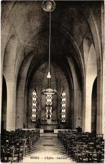 Roisel eglise interieur à Roisel
