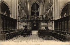 St Riquier eglise Les Stalles -
													80 Somme
												