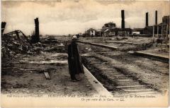 Nesle Ce qui reste de la gare à Nesle