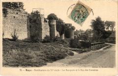 Roye les Remparts et Rue des Fontaines