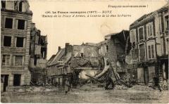 Roye Ruines de la Place d'Armes