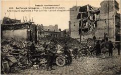 Peronne les troupes anglaises -
													80 Somme
												