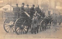 Paris - Inondations De Janvier 1910 - Le Ravitaillement En Prolonge D'Art -
																					75000 Paris
																			