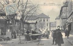 Chambery - Place Du Marche Couvert Et Le Lycee à Chambéry