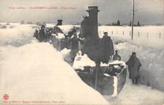Saint Laurent Du Jura - Hiver 1906-07 - Train Bloque