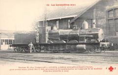 Train - Les Locomotives (Midi) - Machine Tender N°1822 Compound