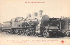 Train - Les Locomotives (P.L.M.) - Machine N°4708 Compound