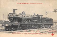Train - Les Locomotives (Chemins De Fer Paris Orleans) - Machine Compound