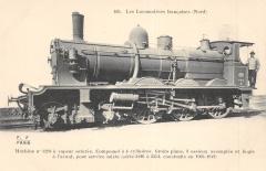 Train - Les Locomotives Francaises  (Nord) - Machine N°3293