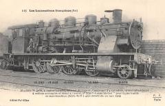 Train - Les Locomotives Francaises (Est) - Machine N°4038 A Vapeur -
													France
												