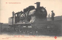 Train - Les Locomotives (Est) - Locomotive De La Cie De L'Est Trains Rapides