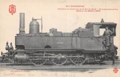 Train - Les Locomotives - Machine De Banlieue De La Cie Du Nord
