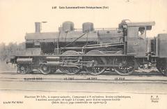 Train - Les Locomotives Francaises (Est) - Machine N°3787 A Vapeur