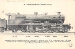 Train - Les Locomotives Francaises (Orleans) - Machine N°4578