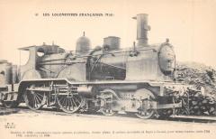 Train - Les Locomotives Francaises (Cie Du Midi) - Machine N°1701